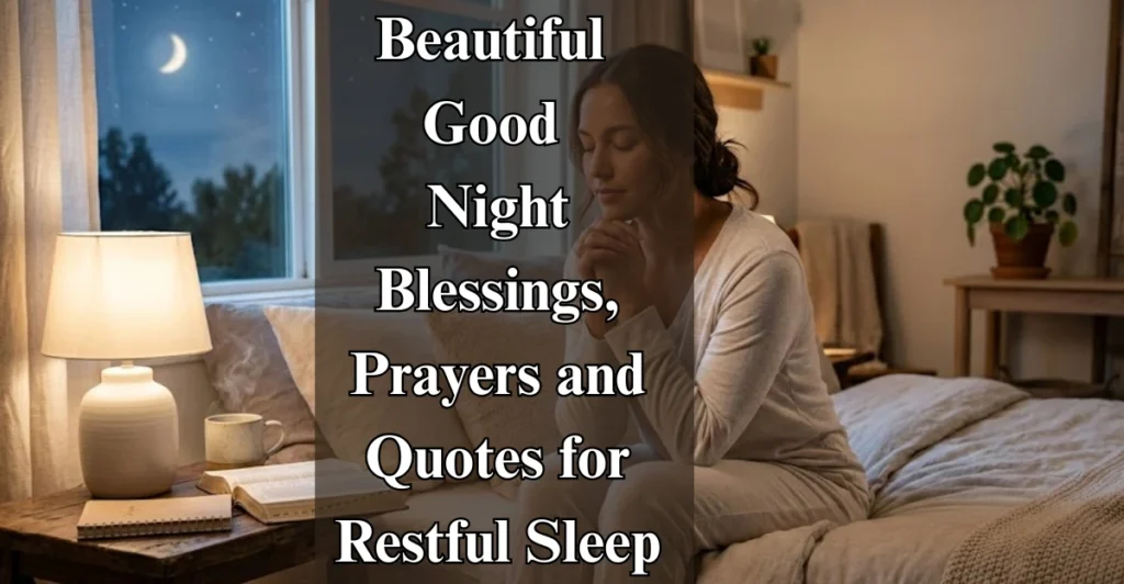 62 Simple, Yet Beautiful Good Night Blessings, Prayers and Quotes for Restful Sleep