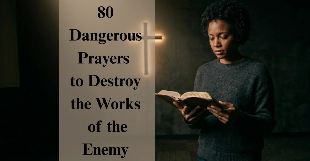 80 Dangerous Prayers to Destroy the Works of the Enemy