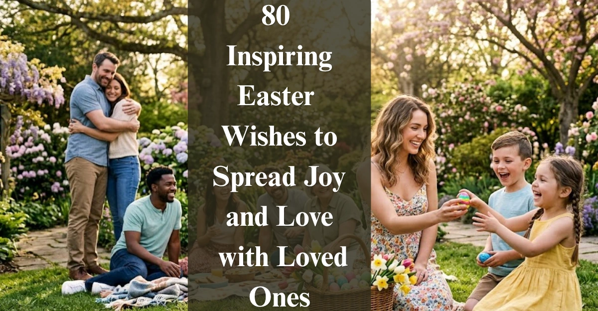 80 Inspiring Easter Wishes to Spread Joy and Love with Loved Ones