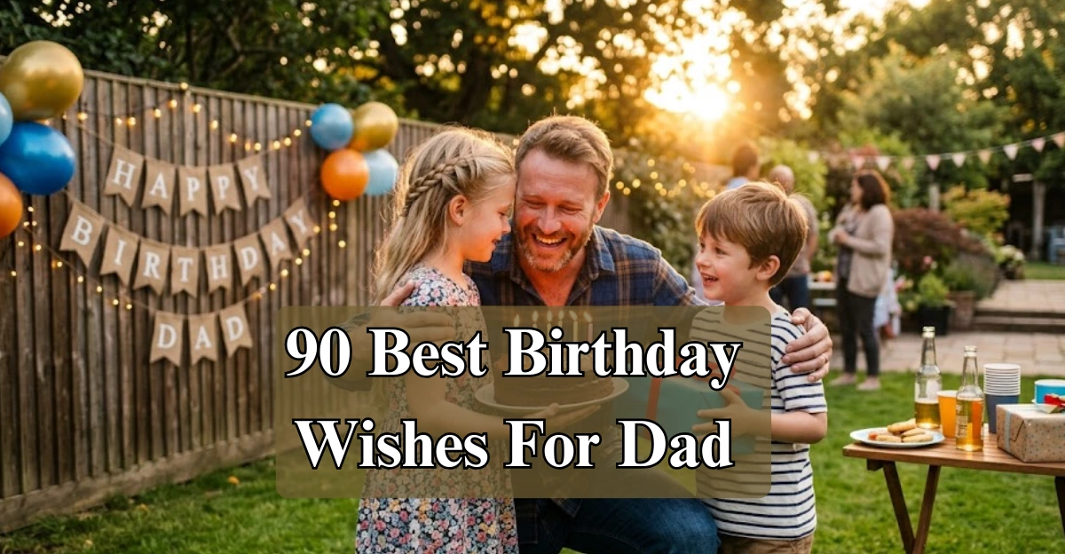 90 Best Birthday Wishes For Dad