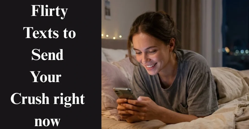 Best Flirty Texts to Send Your Crush right now