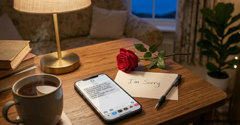 Best Way To Say Sorry In A Text