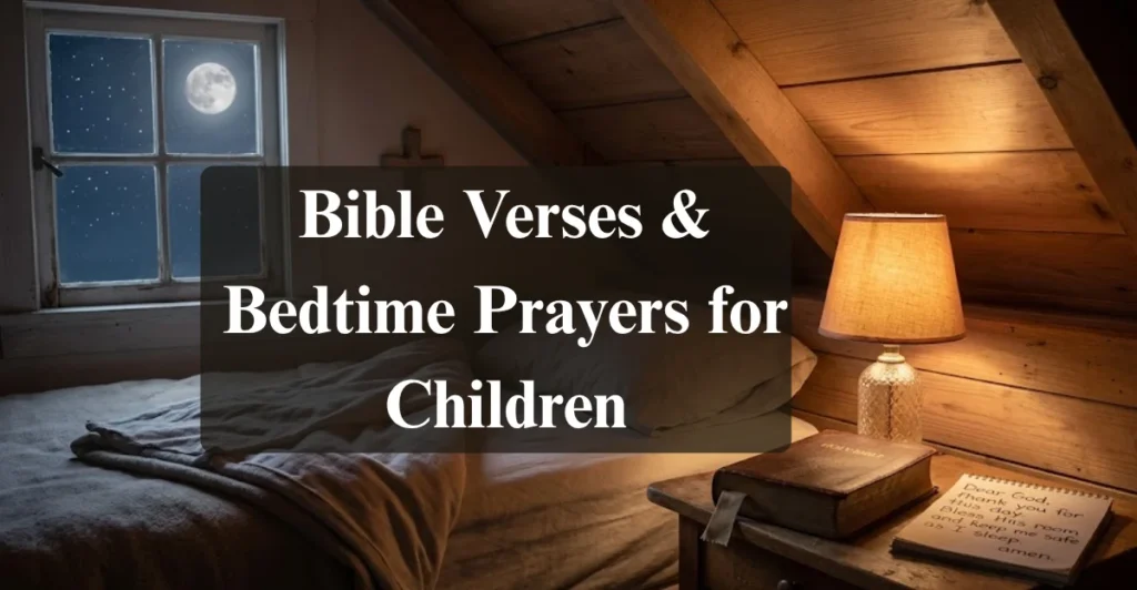 Bible Verses & Bedtime Prayers for Children