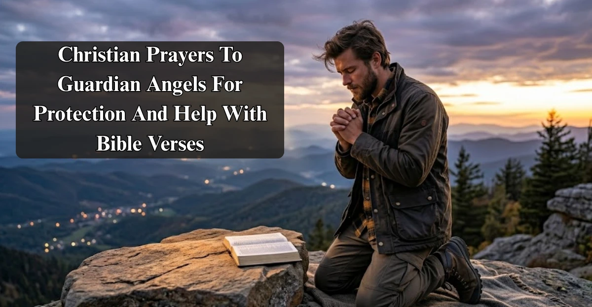 Christian Prayers To Guardian Angels For Protection And Help With Bible Verses