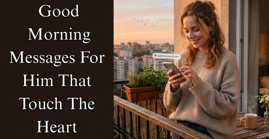 Good Morning Messages For Him That Touch The Heart