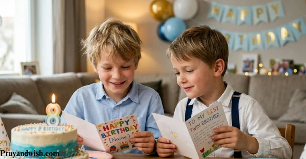 Heart-touching birthday wishes for twin boys
