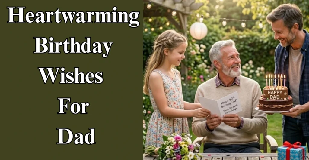 Heartwarming Birthday Wishes For Dad