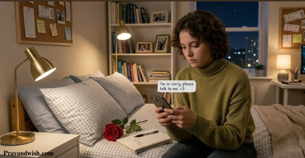 Romantic and Heart-touching Apology Message For Him or Her