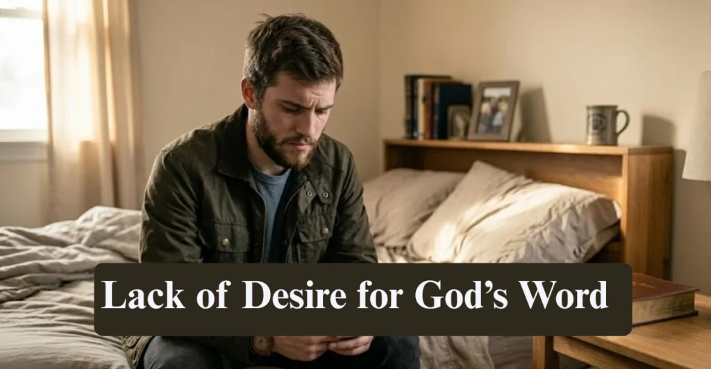 Lack of Desire for God’s Word