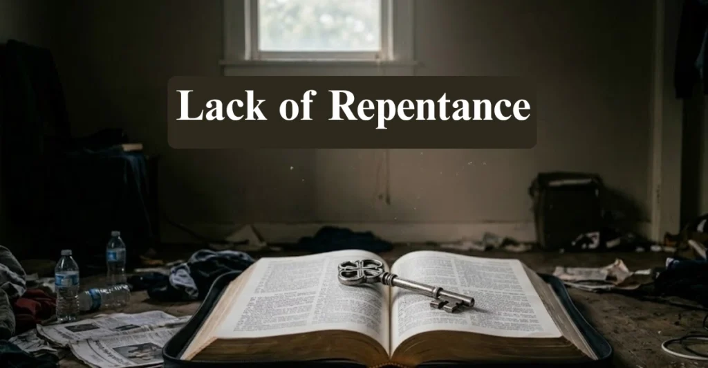 Lack of Repentance