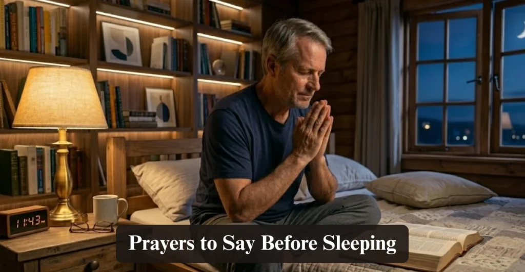 Prayers to Say Before Sleeping