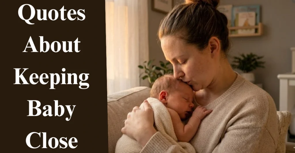 Quotes About Keeping Baby Close