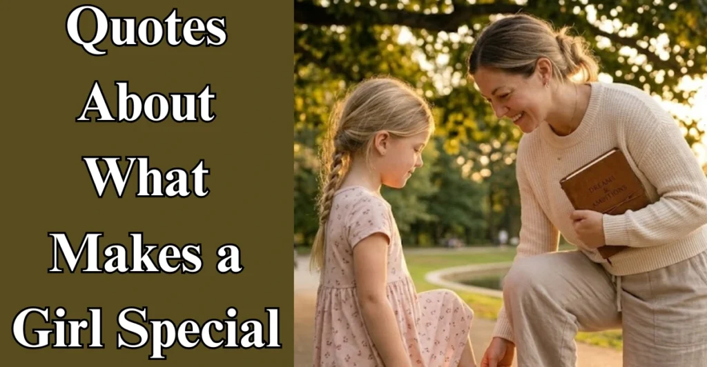 Quotes About What Makes a Girl Special