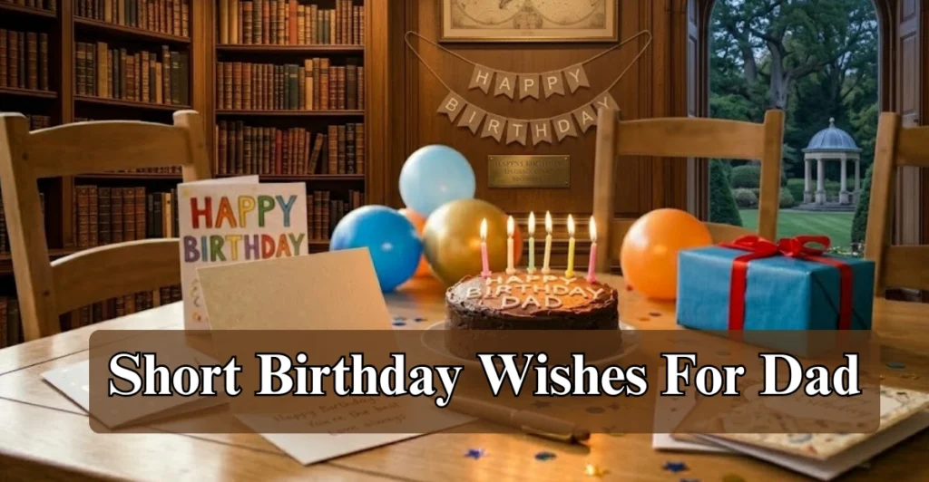 Short Birthday Wishes For Dad
