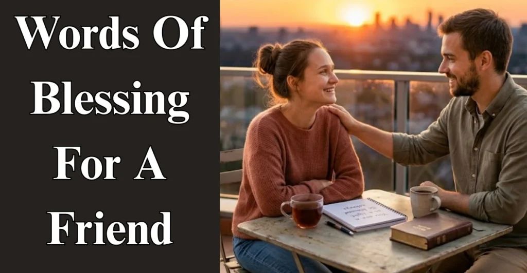 Words Of Blessing For A Friend