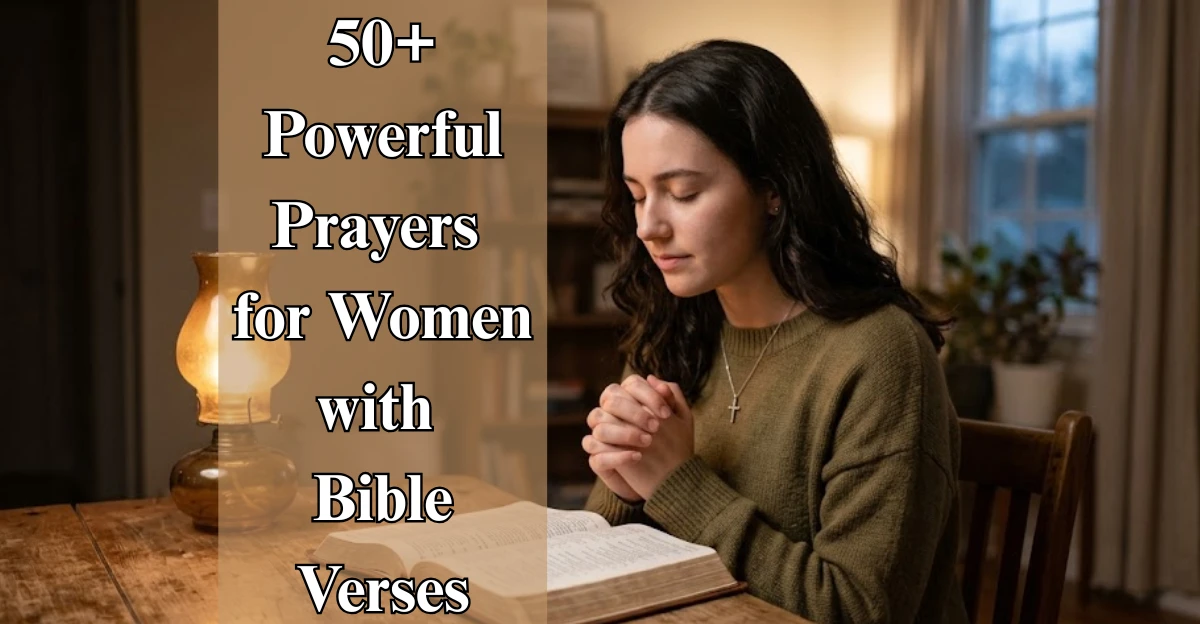 50+ Powerful Prayers for Women with Bible Verses