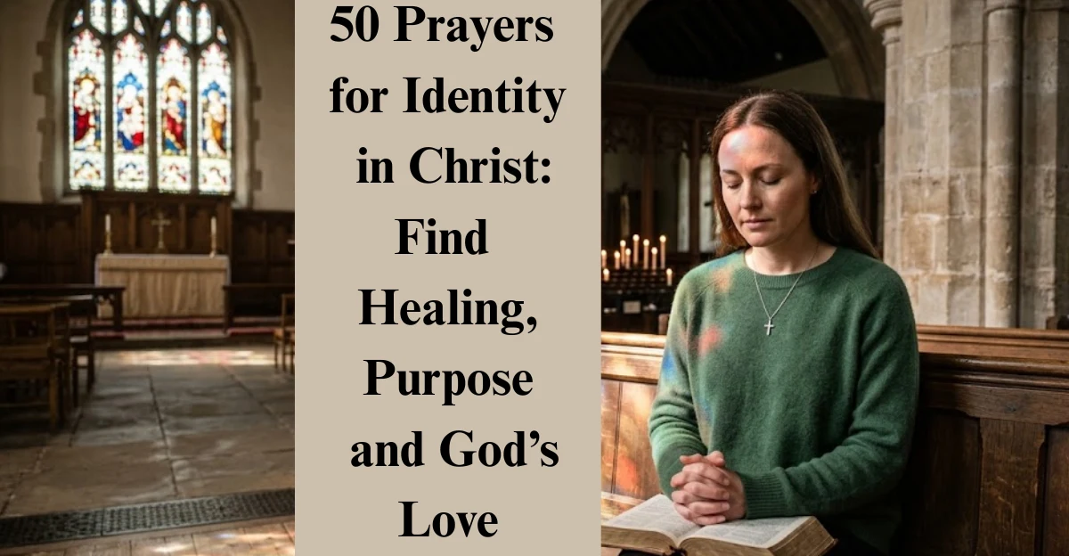 50 Prayers for Identity in Christ: Find Healing, Purpose and God’s Love
