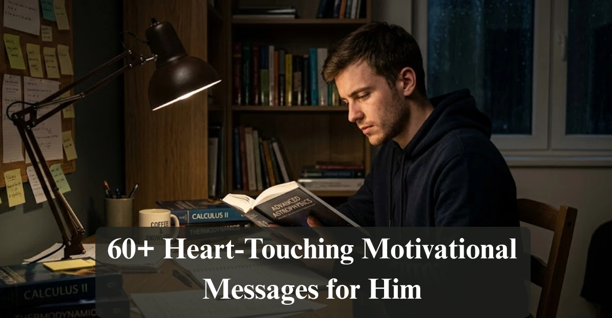 60+ Heart-Touching Motivational Messages for Him