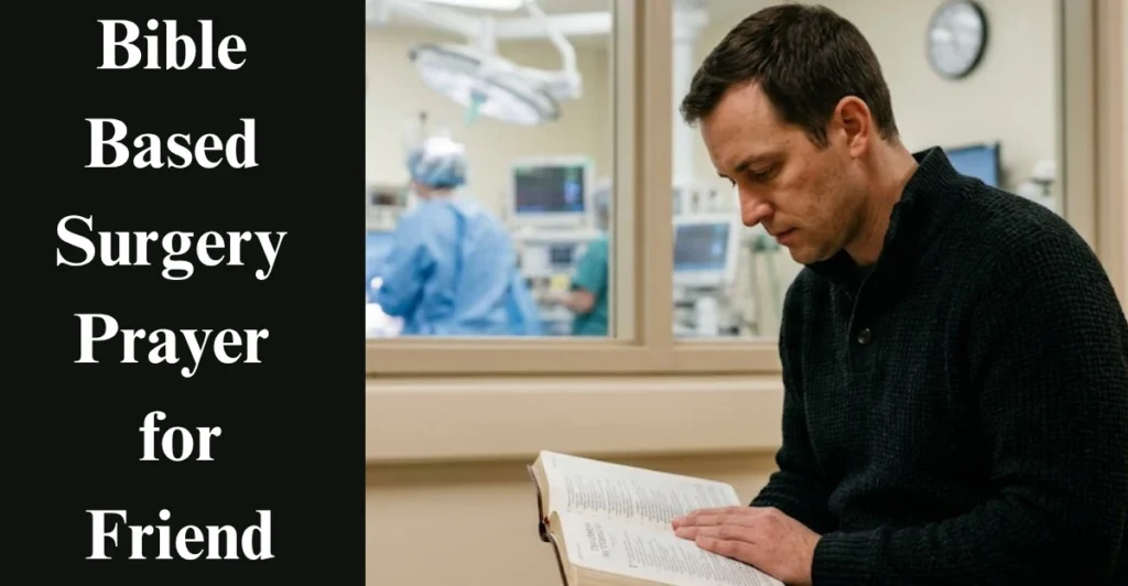 Bible-Based Surgery Prayer for Friend
