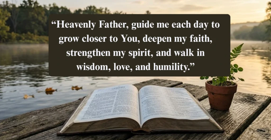 Daily Prayers for Spiritual Growth