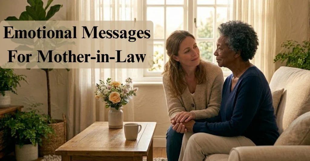 Emotional Messages For Mother-in-Law