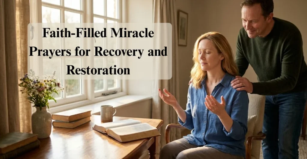 Faith-Filled Miracle Prayers for Recovery and Restoration