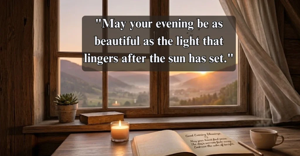 Good Evening Blessings Quotes
