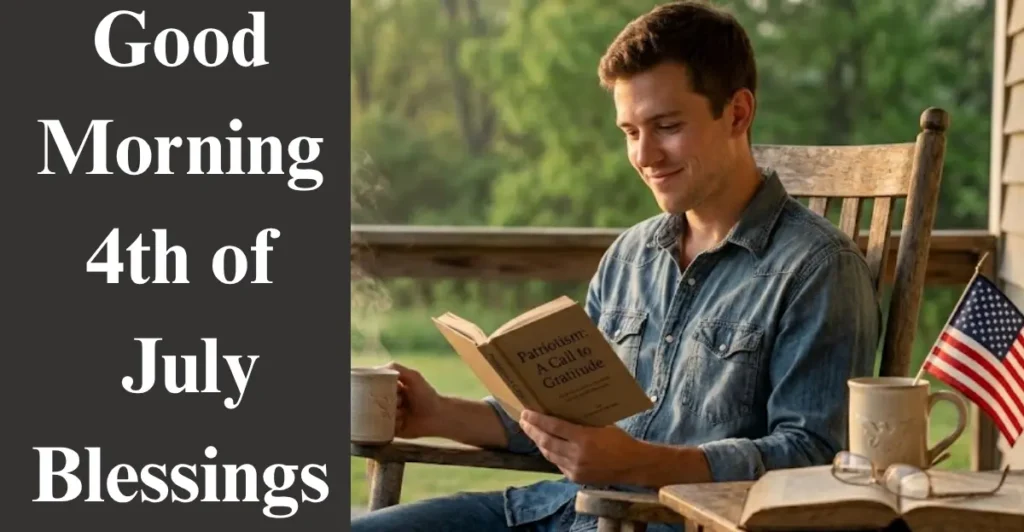 Good Morning 4th of July Blessings