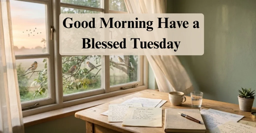 Good Morning Have a Blessed Tuesday