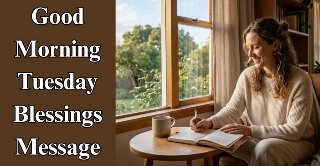 Good Morning Tuesday Blessings Message