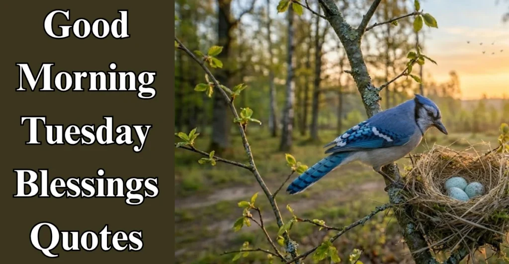 Good Morning Tuesday Blessings Quotes