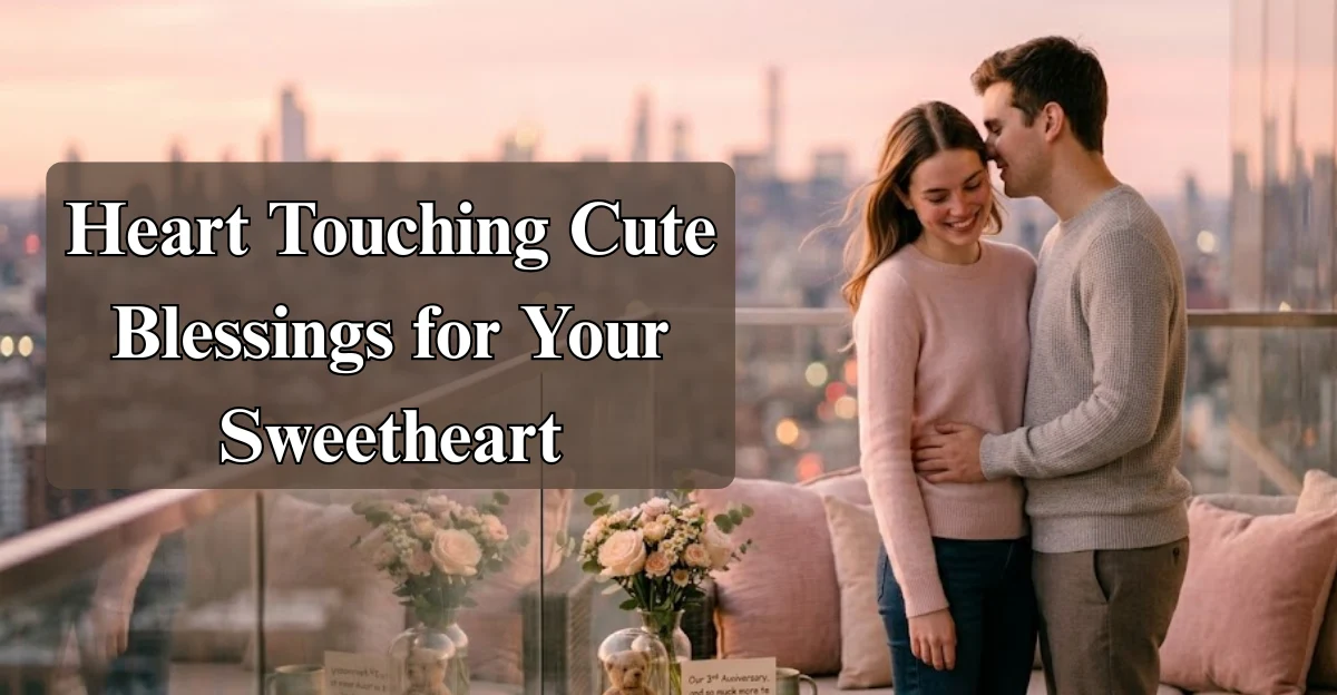 Heart Touching Cute Blessings for Your Sweetheart