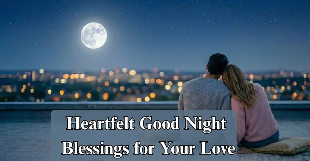 Heartfelt Good Night Blessings for Your Love