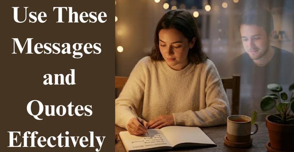 How to Use These Messages and Quotes Effectively