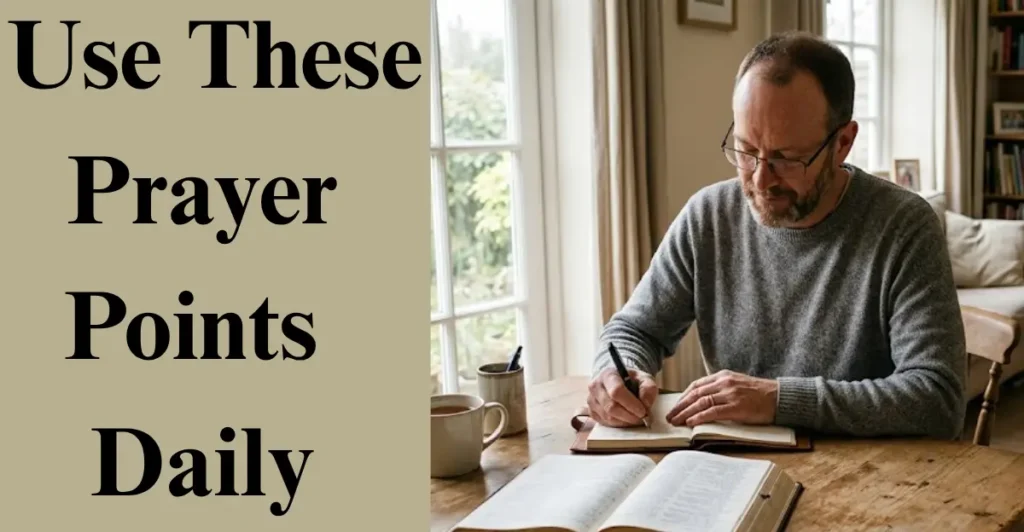 How to Use These Prayer Points Daily
