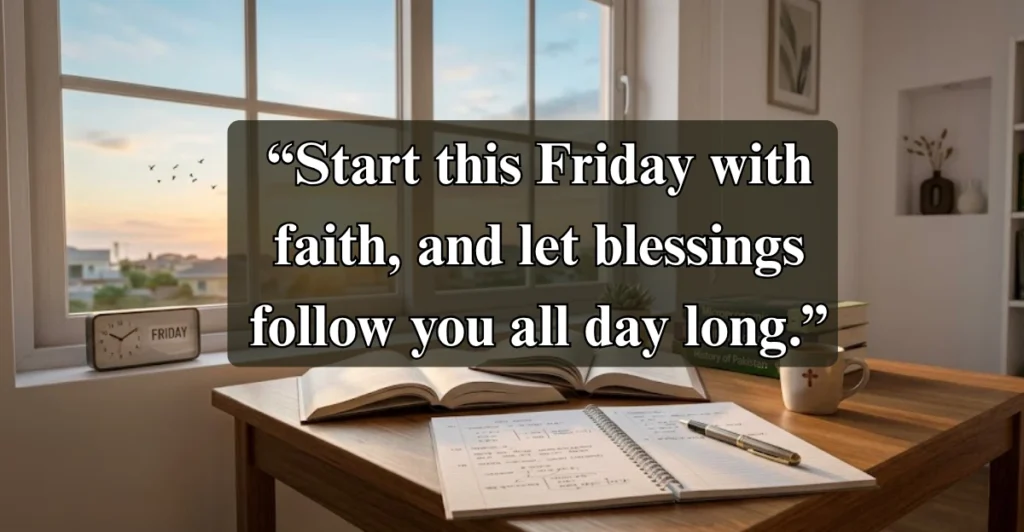 Inspirational Good Morning Friday Blessings