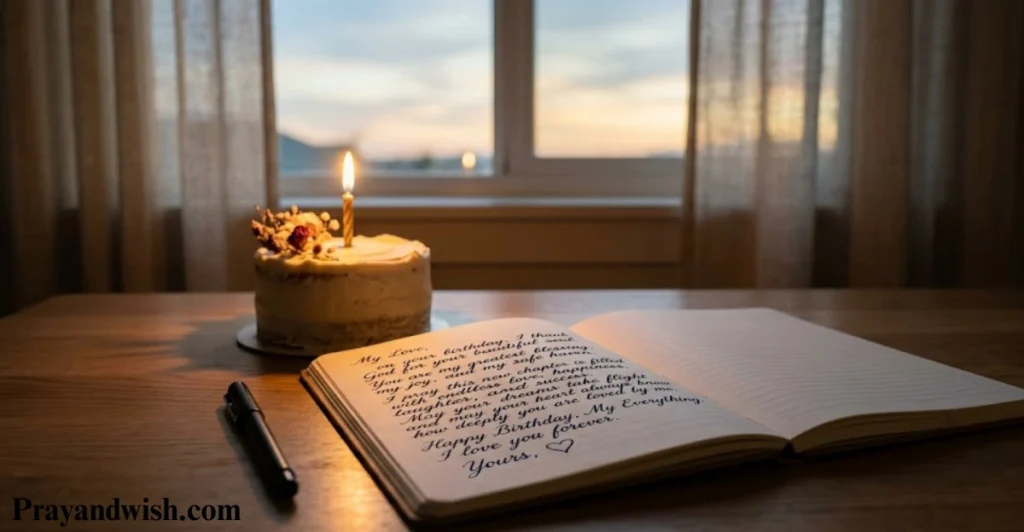 Long Emotional Birthday Prayers for Lover Copy and Paste