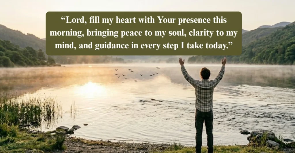 Morning Prayers for God’s Presence & Peace