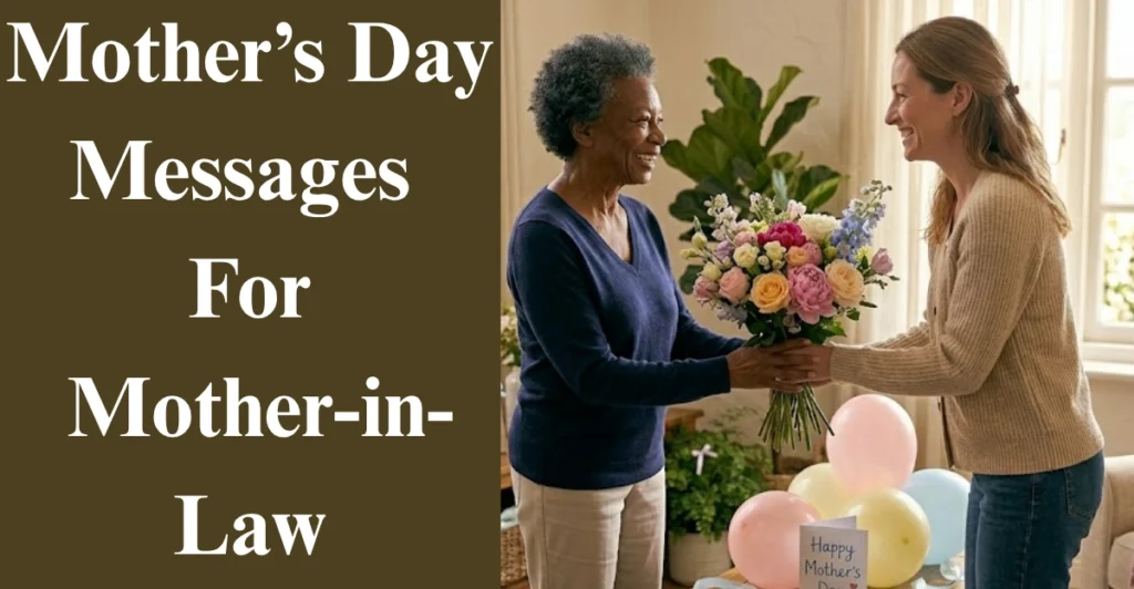 Mother’s Day Messages For Mother-in-Law