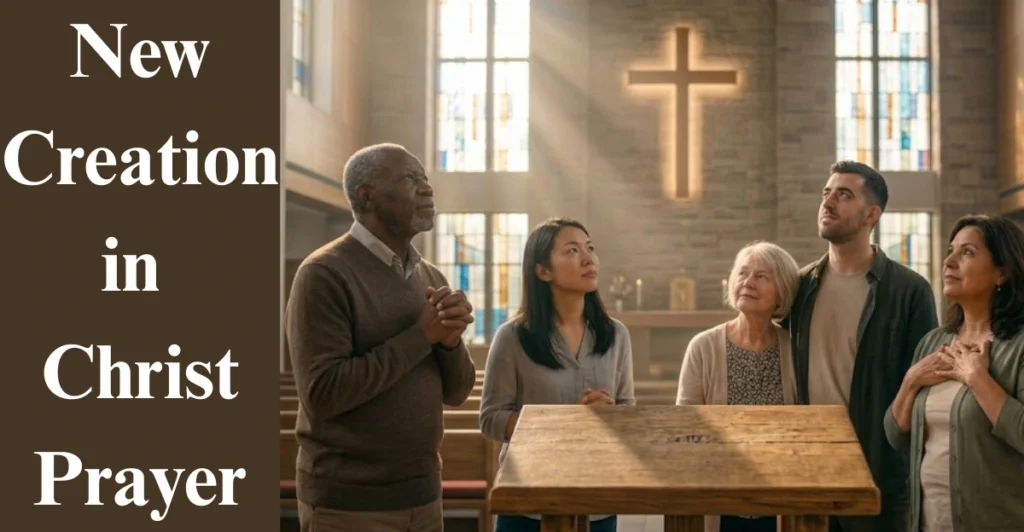New Creation in Christ Prayer
