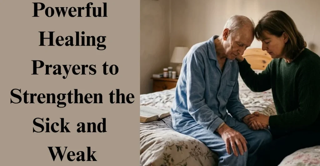 Powerful Healing Prayers to Strengthen the Sick and Weak