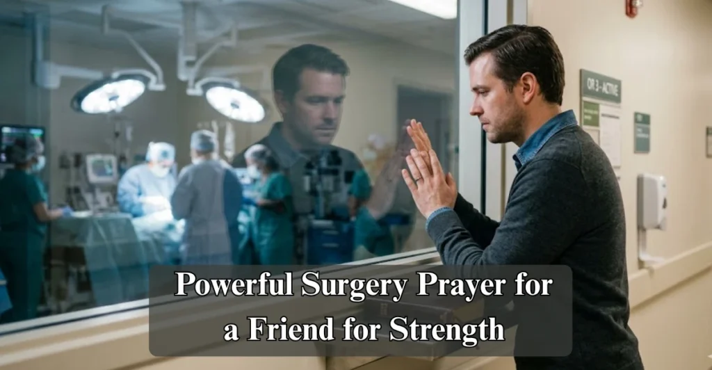 Powerful Surgery Prayer for a Friend for Strength