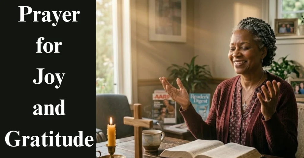 Prayer for Joy and Gratitude