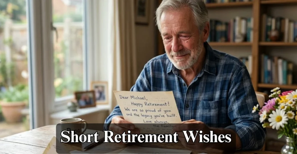 Short Retirement Wishes