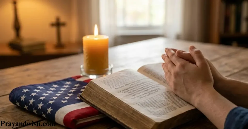 Spiritual Happy 4th of July Blessings Image