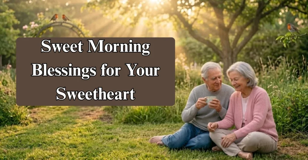 Sweet Morning Blessings for Your Sweetheart