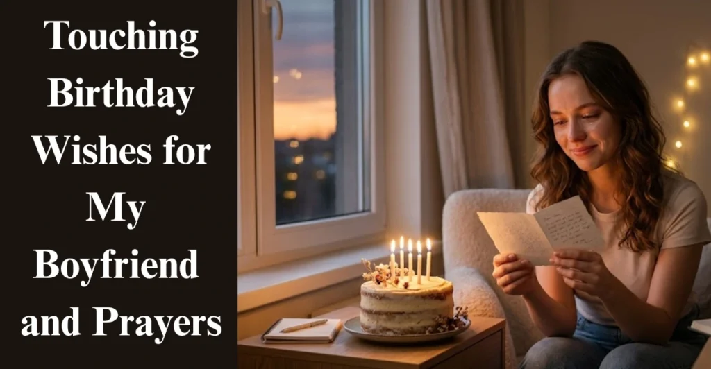 Touching Birthday Wishes for My Boyfriend and Prayers