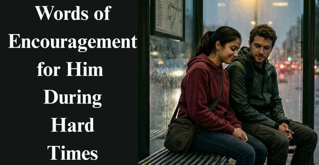 Words of Encouragement for Him During Hard Times