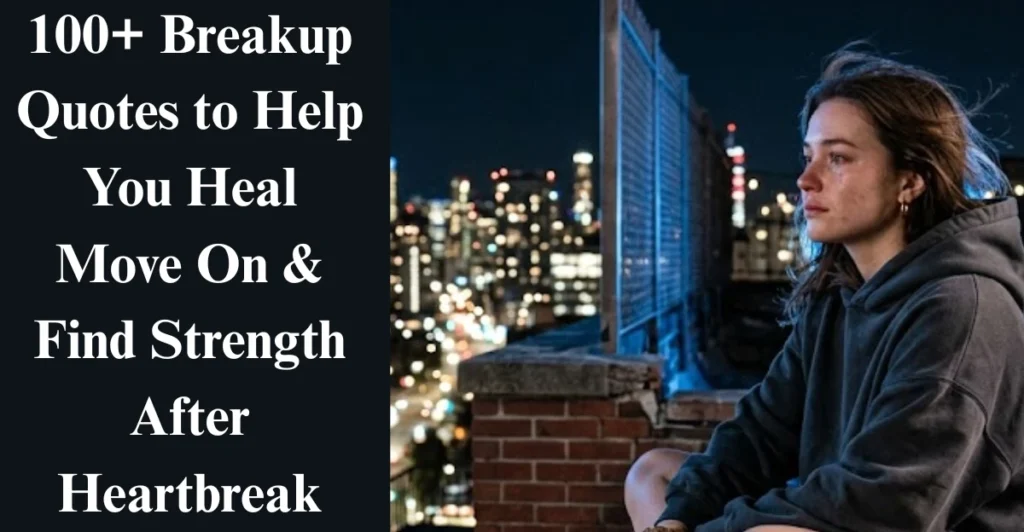 100+ Breakup Quotes to Help You Heal Move On & Find Strength After Heartbreak
