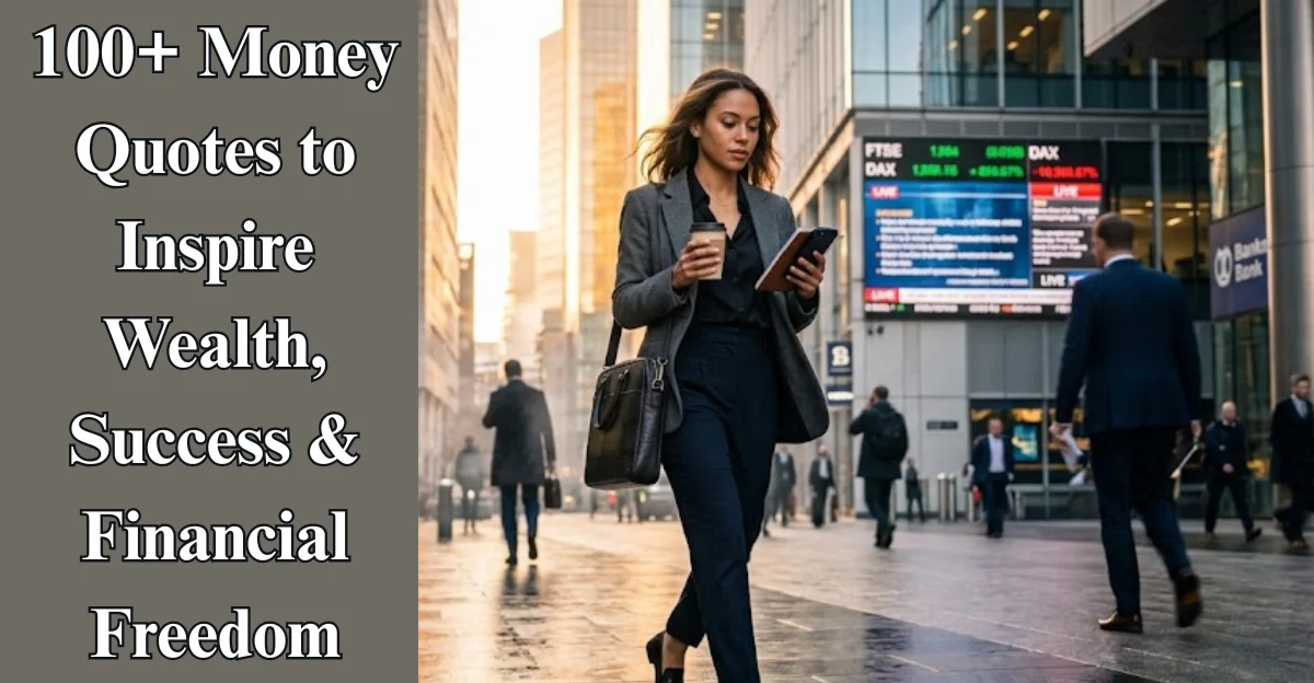 100+ Money Quotes to Inspire Wealth, Success & Financial Freedom